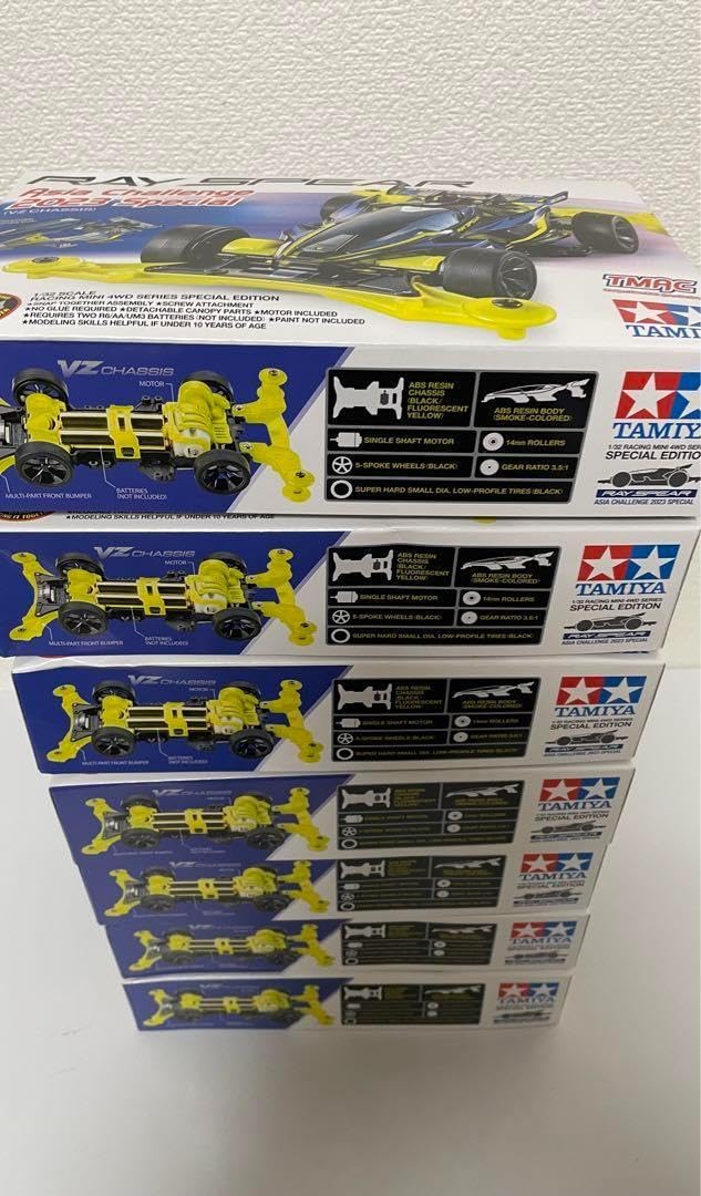 7台セット)タミヤ　ミニ四駆　レイスピアーアジアチャレンジ2023スペシャル Amazon | タミヤ ミニ四駆 レイスピアーアジアチャレンジ 2023